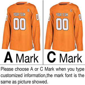 Camisetas de hockey sobre hielo para hombres de alta calidad, colores y tamaños personalizados, servicios OEM con personalización de equipo completo disponible - Product Image 3