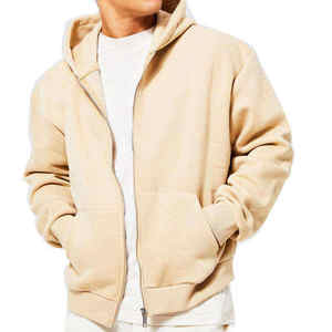 High Quality Oversized Cotton <b>Hoodie</b> with Double Zipper Custom <b>Cropped</b> <b>Zip</b> <b>up</b> Hooded <b>Zip</b> <b>Ups</b> Heavyweight Blank <b>Zip</b> <b>up</b> hoodies - Product Image 6