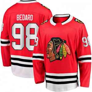 Nuevos Jerseys de Hockey sobre Hielo Personalizados, Hechos a Mano, Profesionales, para Adultos, Servicio OEM, Alta Calidad, 100% Poliéster Transpirable - Product Image 5