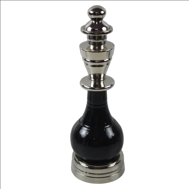 Bonne vente Bishop jeu d'échecs Table jeu de société jeu d'échecs solide métal échecs matériel pour thème nautique