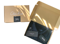 Cajas de Cartón Corrugado Kraft con Logotipo Personalizado Impreso a Precio de Fábrica en Vietnam, Caja de Regalo para Envíos por Correo con Papel Dorado