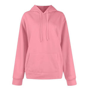 Sweat-shirt à capuche tendance pour femme, personnalisé, en polaire écologique, motif mignon imprimé, haute qualité, collection hiver 2026, vente en gros - Product Image 1