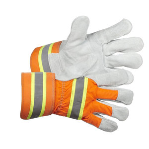 Guantes de soldadura de cuero Partido de vaca de la mejor calidad Guantes DE TRABAJO transpirables de uso diario - Product Image 6