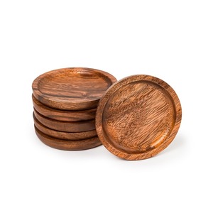 Wholesale Walnut <b>Coasters</b> Custom Engraved Wooden <b>Drink</b> <b>Coasters</b> for Gifts - Product Image 2