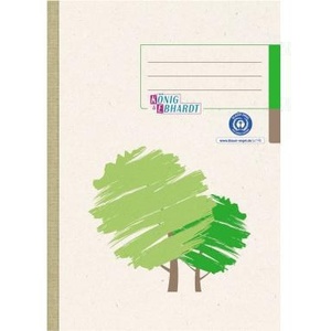 Knig & Ebhardt DIN A5 <b>Squared</b> White <b>Notebook</b> 96 Sheets - Product Image 1