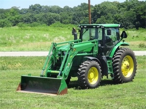 Tractor 170HP 2012 JON DEERE 6170R Tractores agrícolas usados Old John Farm Deere en agricultura de segunda mano - Product Image 2