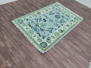 High Quality Wool Carpet <b>Runner</b> Rug Persian Hand Knotted Oushak Handmade 3x3 3x5 Living Room Area Door Carpet Set - Product Image 4