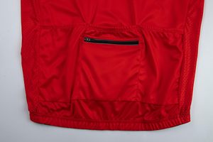 Jersey de ciclismo para mujer, camiseta ligera de manga corta para bicicleta de carretera, tela de malla transpirable de secado rápido con características de seguridad reflectantes - Product Image 5