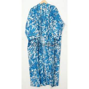 เสื้อคลุมอาบน้ำสไตล์กิโมโนสำหรับผู้หญิงชุดนอนลายดอกไม้สำหรับฤดูร้อนกิจกรรมเจ้าสาวผ่อนคลายที่บ้านของขวัญคริสต์มาส - Product Image 5