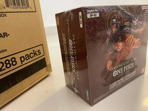 ( J) ข้อเสนอขายส่งสำหรับ English Paramount War Booster Box OP-02 One Piece TCG BANDAI จัดส่งฟรี - Product Image 2