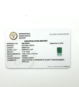 IGI Certified Natural Zambian <strong>Emerald</strong> 8x6mm Octagon Gemstone Supplier From <strong>India</strong> <strong>Emerald</strong> Cut Loose Gemstones for Jewelry Making