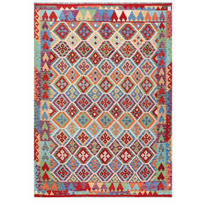 Maimana Afghanistan Kilim <b>Rug</b> 288 X 208 cm Traditional Afghan <b>Area</b> <b>Rugs</b> & <b>Sets</b> - Product Image 1