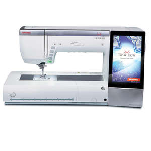 Máquina de Coser y Bordar Computarizada Automática Janome Horizon Memory Craft 15000 de la MEJOR CALIDAD, Nueva, 1200 RPM, 9 Agujas - Product Image 3
