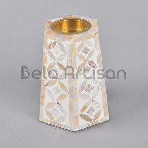 Mother Pearl Brûleur d'encens MOP Brûleur d'huile essentielle pour la décoration intérieure Très demandé Bela Artisan Porte-encens d'été - Product Image 2