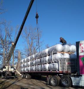 Réservoirs de propane prix usine 1000 gallons réservoir de propane pour usage domestique - Product Image 1