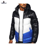 Veste d'hiver décontractée pour homme, vente chaude personnalisée, veste matelassée de haute qualité en nylon et plumes de canard, design tendance, taille plus
