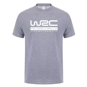 Camisetas de Moda para Hombre del Campeonato Mundial de Rally WRC, Modelo 2025, Camiseta de Verano de Manga Corta con Cuello Redondo y Estampado Holgado - Product Image 3