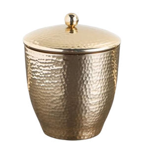 Nueva colección, bote decorativo de lujo, latón, Metal, hogar, Hotel, accesorios de cocina, bote chapado en oro - Product Image 3