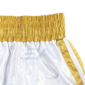 Pantalones Cortos de Boxeo Transpirables de Secado Rápido de Alta Calidad para Hombres Adultos, Material de Satén/Poliéster - Product Image 4