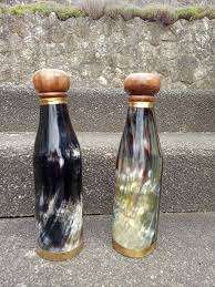 Polished Horn <b>Bottle</b> for <b>Decorative</b> and Functional Use Eco-Conscious Horn <b>Bottle</b> Made from Natural Sustainable Horn at low price - Product Image 6