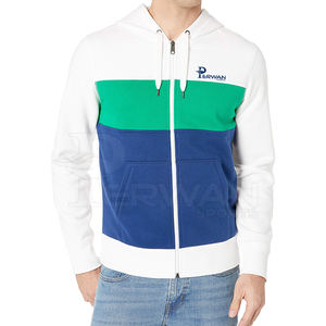 Sudaderas con cremallera OEM más vendidas para hombres 100% algodón temporada de invierno patrón sólido precio al por mayor - Product Image 2