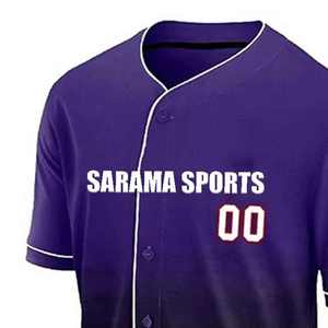 เครื่องแบบเบสบอลระบายอากาศได้ดีสำหรับผู้ใหญ่เครื่องแบบเบสบอลโลโก้ตามสั่งจากปากีสถาน - Product Image 2