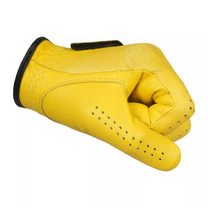 Acheter Gants de golf en peau de mouton OEM de grande qualité pour hommes, femmes et enfants, main droite, fermeture réglable, logo vierge pour le sport - Product Image 4