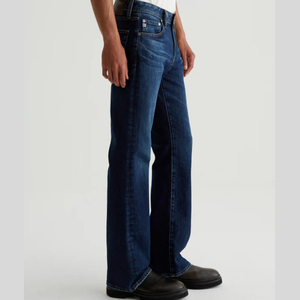 Pantalones de chándal transpirables ajustados de cintura extragrande de algodón para hombre personalizados OEM/ODM, Pantalones rectos a rayas curvas 2025 - Product Image 4