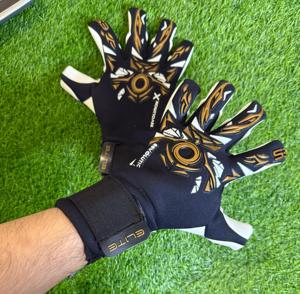 Nouveaux gants de gardien de but professionnel avec protecteur de doigt gants de gardien de but pour enfants adultes entraînement de Football lisse en Latex épais - Product Image 4