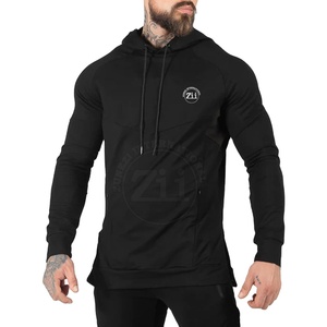 Sweat-shirts de compression pour hommes grande taille, légers, respirants, à séchage rapide, en spandex/polyester, haute qualité - Product Image 1