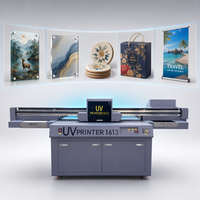 Imprimante numérique à plat UV 160x130cm CMYK Blanc Vernis Gaufrage Effet 3D pour la fabrication de panneaux décoratifs de meubles
