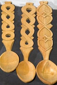 PALABRAS CLAVE CUCHARA DE MADERA TALLA Logotipo personalizado Utensilio de cocina de madera natural Cuchara sólida de madera de acacia para cocinar - Product Image 2