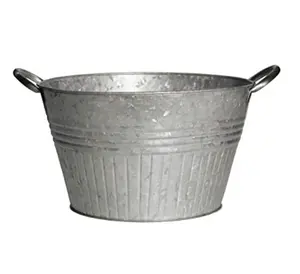 Factory Direct Price For Plant Galvanized Sheet bath tub Planter Stand Flower Pots & Planters