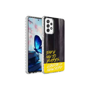 Étui en silicone MSRA Elegans à motifs colorés pour Samsung Galaxy A53 5G, antichoc avec protection des coins par airbag pour téléphone portable - Product Image 1