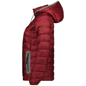 Premium Winter Outdoorwear Mujeres Puños elásticos Chaqueta acolchada Moda Comfort Fit Chaqueta con cremallera con parches personalizados - Product Image 4