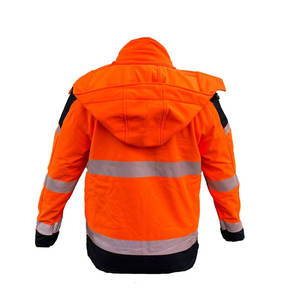 Transpirable Hi Vis Construcción Seguridad Lluvia Chaqueta Ropa DE TRABAJO Fábrica Construcción Seguridad Chaqueta al aire libre - Product Image 2