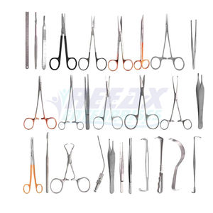 Kit de instrumentos quirúrgicos de acero inoxidable de alta calidad de 21 piezas, la colección más nueva de REEAX ENTERPRISES - Product Image 1