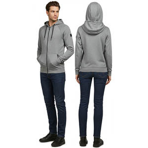 100% Cotton French Terry <b>Men's</b> Plain Pullover Hoodie 330G Black and <b>Red</b> Wholesales Plain Solid <b>Sweatshirt</b> for Winter - Product Image 3