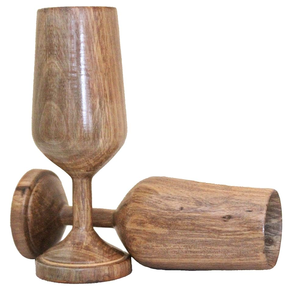 Copas de vino de nuevo diseño, copas hechas de madera para beber soda-lima, juego de copas de cóctel de vino, producto más vendido - Product Image 6