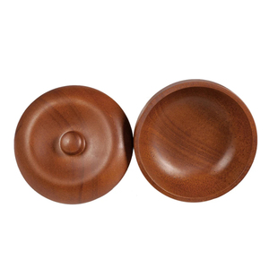 Ensemble de bol à raser artisanal en acier inoxydable de haute qualité Morgans Industries avec couvercle pour le stockage de la crème à raser, utilisation en salon et par les barbiers - Product Image 4