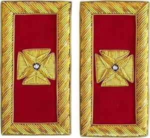 Hombreras Profesionales para Uniformes Ceremoniales, Hombreras Suaves sin Cordones, Hombreras Ceremoniales Personalizadas en Venta con MOQ Bajo - Product Image 2