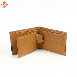 Portefeuille en cuir PU classique pour hommes d'affaires de haute qualité Slim Short Open Closure Polyester Doublure Budget Friendly Gift Option - Product Image 5