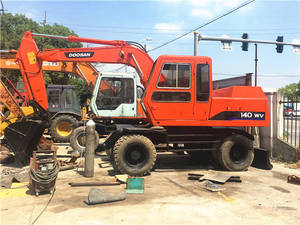 Excavadora de Ruedas Usada Doosan DH140W, Excavadora de Ruedas Doosan, Excavadora de Ruedas Usada Doosan DH150W-7 - Product Image 3