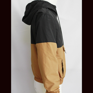 Conception personnalisée Fabricant d'équipement d'origine Veste coupe-vent imperméable à fermeture éclair quart pour hommes en nylon Vente en gros Marque de vêtements de sport d'hiver - Product Image 3