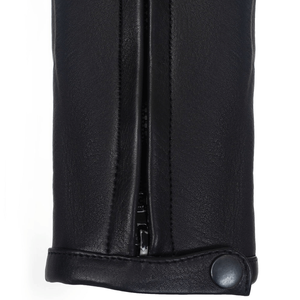 Men's Challenger Black Premium Leather Motorcycle Jacket Classy Waterproof Road Protected Motorbike Jacket For Men - Product Image 5