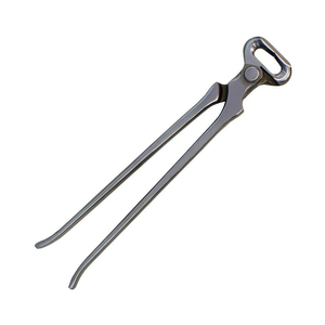 Herramienta de herradura de cabeza cónica de pinza de pezuña de precisión, herraduras forjadas de acero 1045 duraderas - Product Image 1