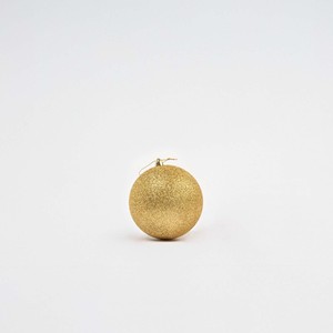 Adornos Navideños Dorados, 3 Piezas, Bolas de 12 cm de Diámetro y Adornos para Árbol - Product Image 1