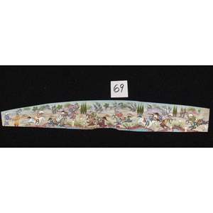 Arte de pared persa en miniatura sobre hueso, pintura artística hecha a mano, lista para decoración del hogar, 9 x 2 Abcpm0222 - Product Image 1