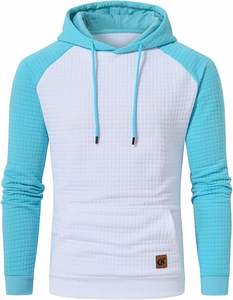 เสื้อฮู้ด Yun New 2025 สำหรับผู้ชาย สไตล์ลำลอง สีพื้น ปักโลโก้ได้ มีกระเป๋าใหญ่ ผ้าโพลีเอสเตอร์ 100% แห้งเร็ว มีซับใน เหมาะสำหรับฤดูหนาว - Product Image 1