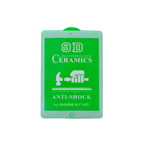 Protector de Pantalla de Cerámica Compuesta 2.5D Premium para iPad Pro 10.5 7.ª Generación, Dureza 9H, Marco Blanco, Alta Durabilidad - Product Image 1